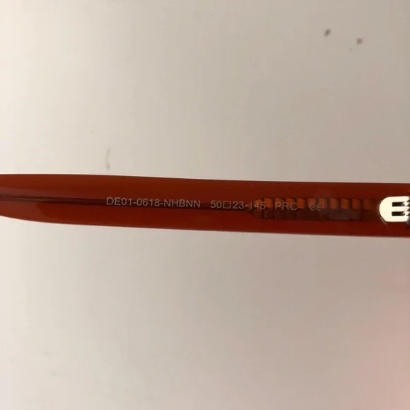 NWT Diff Eyewear Women's Sunglasses Brown/Red/Orange DE01-0618-NHBNN - Picture 4 of 5